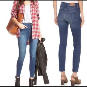 Madewell 10 inch High Rise Jeans: sailor edition